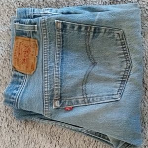 Men's 501 Levi Jeans Size 38W/32L
